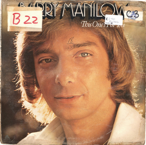 Barry Manilow - This One's For You - Used Vinyl Record image 1