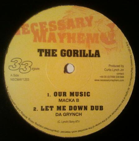 Macka B - Gorilla - Vinyl Record 12" image 1