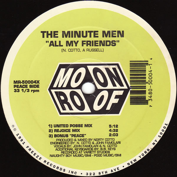 Minutemen - All My Friends / How I Love Thee - Used Vinyl Record 12" image 1