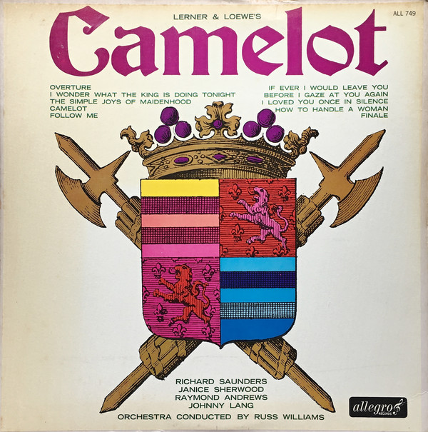 Russ Williams Orches - Camelot - Used Vinyl Record image 1