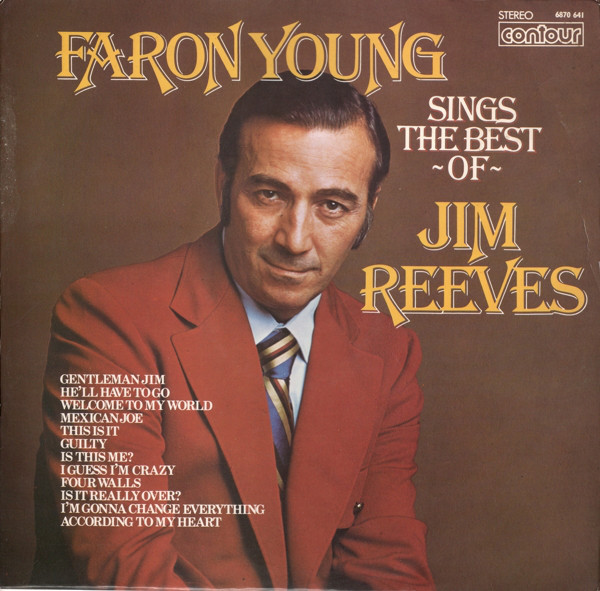 Faron Young - Sings The Best ~Of~ Jim Reeves - Used Vinyl Record image 1