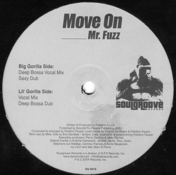 Mr. Fuzz - Move On - Used Vinyl Record 12" image 1