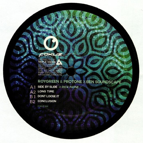 RoyGreen & Protone - Side To Slide EP - Vinyl Record 12" image 1