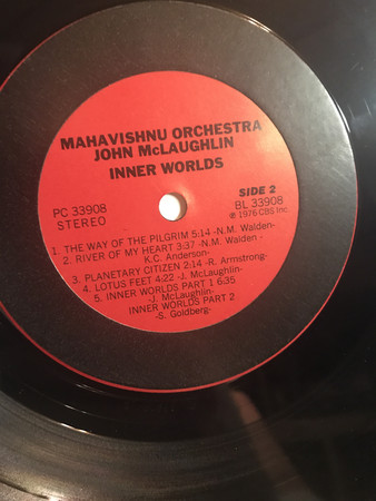 Mahavishnu Orchestra - Inner Worlds - Used Vinyl Record image 1