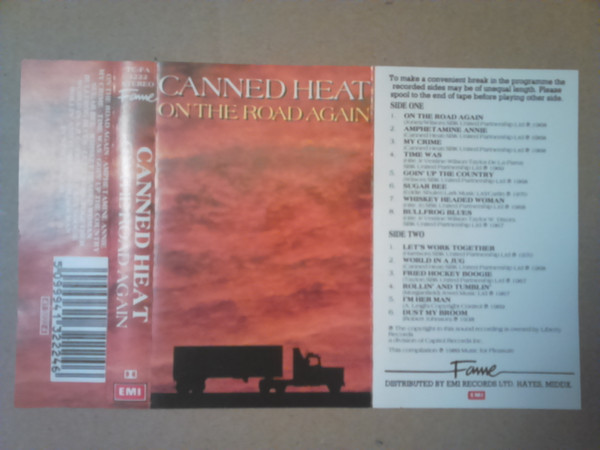 Canned Heat - On The Road Again - Used Cassette image 1