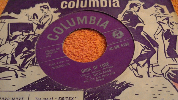 Mudlarks - Book Of Love - Used Vinyl Record 7" image 1