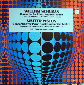 William Schuman,Walter Piston-Piano Concertos