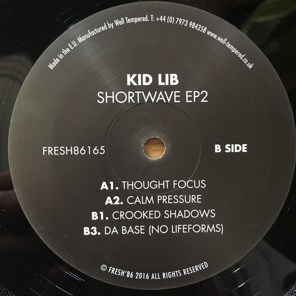 Kid Lib - Shortwave EP 2 - Vinyl Record 12" image 1