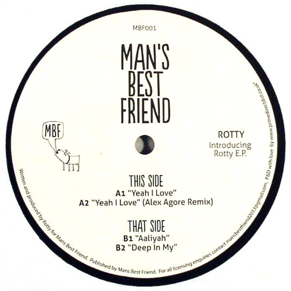 Rotty - Introducing  E.P. - Vinyl Record 12" image 1