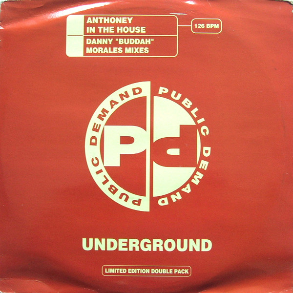 Anthoney - In The House (Danny "Buddah" Morales Mixes) - Used Vinyl Reco image 1