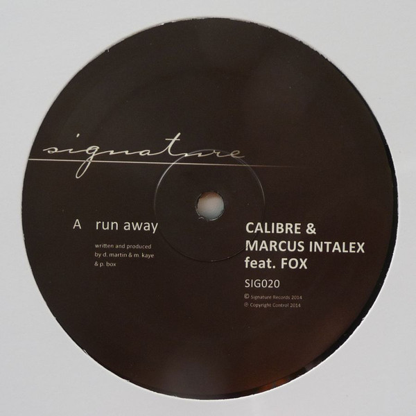Calibre - Run Away / Somethin Heavy - Vinyl Record 12" image 1