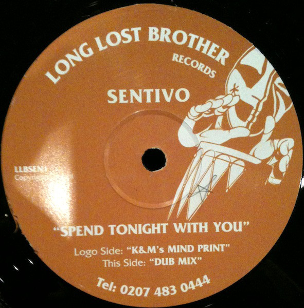 Sentivo - Spend Tonight With You - Vinyl Record 12" image 1