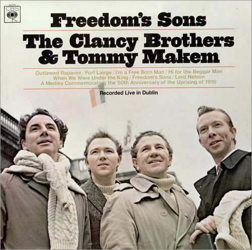 Clancy Brothers & To - Freedom's Sons - Used Vinyl Record image 1