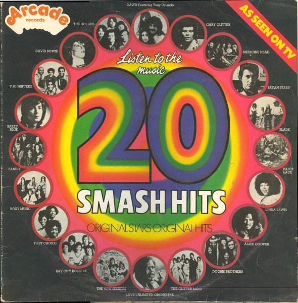 Various - Listen To The Music - 20 Smash Hits - Used Vinyl Record image 1