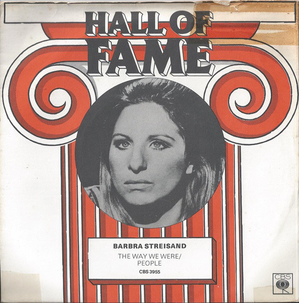 Barbra Streisand - Way We Were / People - Used Vinyl Record 7" image 1