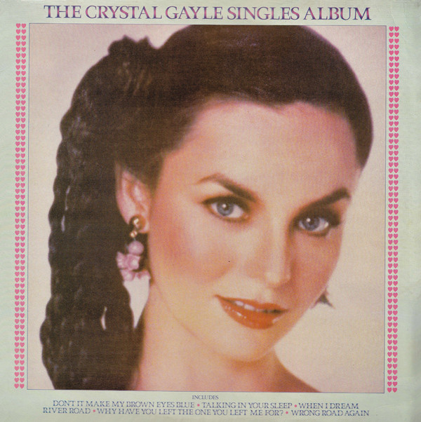 Crystal Gayle - Singles Album - Used Vinyl Record image 1