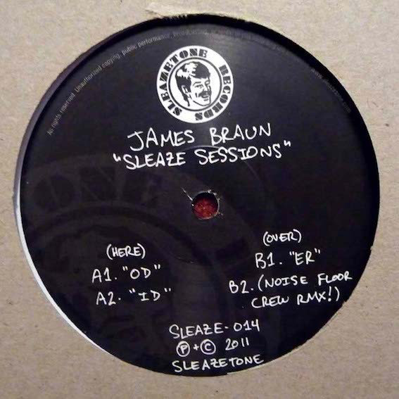 James Braun - Sleaze Sessions - Vinyl Record 12" image 1