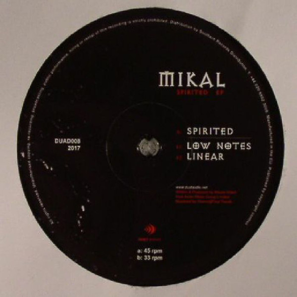 Mikal - Spirited EP - Vinyl Record 12" image 1