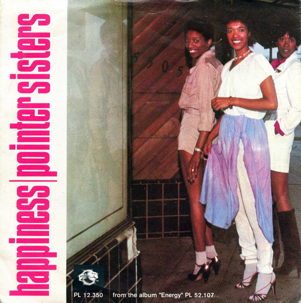 Pointer Sisters - Happiness - Used Vinyl Record 7" image 1
