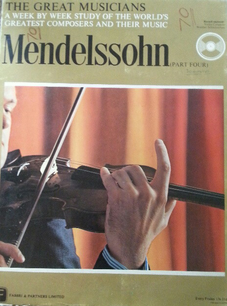 Felix Mendelssohn-Ba - Mendelssohn (Part Four) - Used Vinyl Record image 1