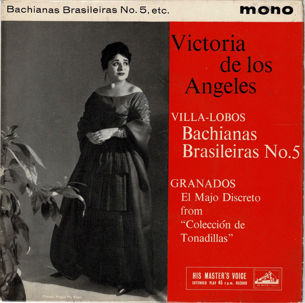 Victoria De Los Ange - Bachianas Brasileiras No.5, etc. - Used Vinyl image 1