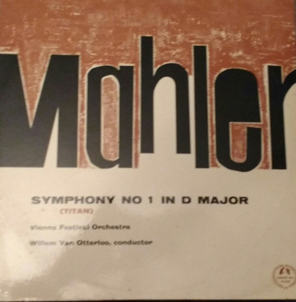 Gustav Mahler - Symphony No. 1 In D Major (Titan) - Used Vinyl Record image 1