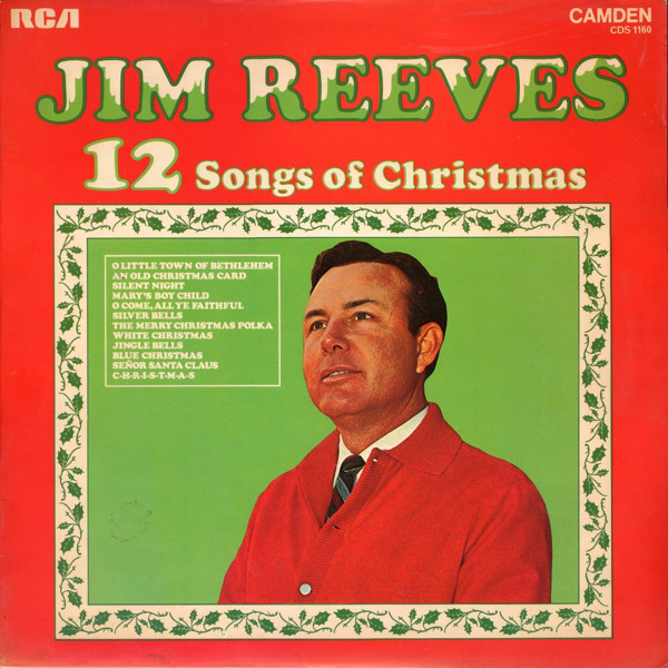 Jim Reeves - 12 Songs Of Christmas - Used Vinyl Record image 1