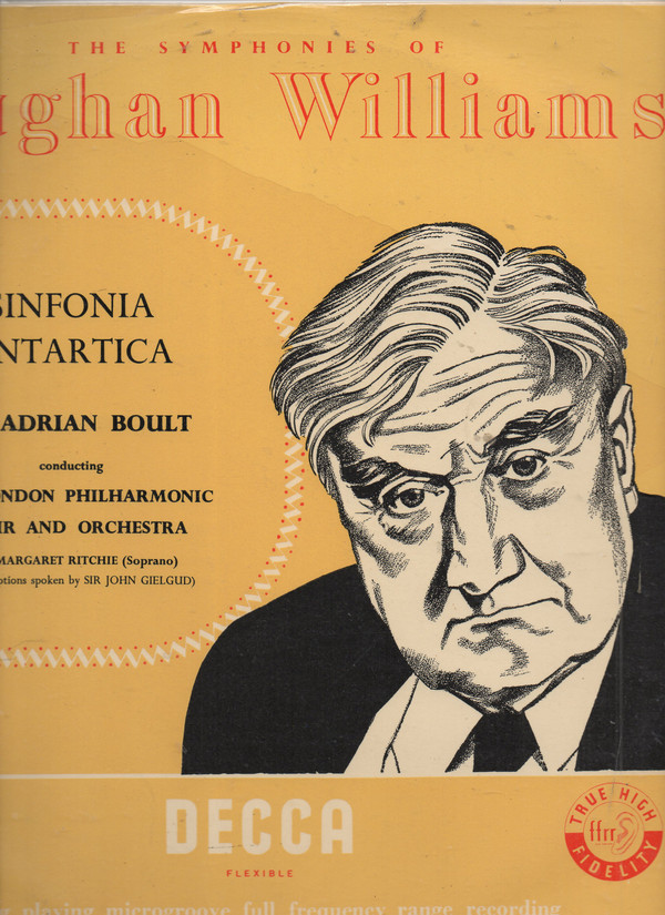 The Symphonies Of Vaughan Williams: Sinfonia Antartica