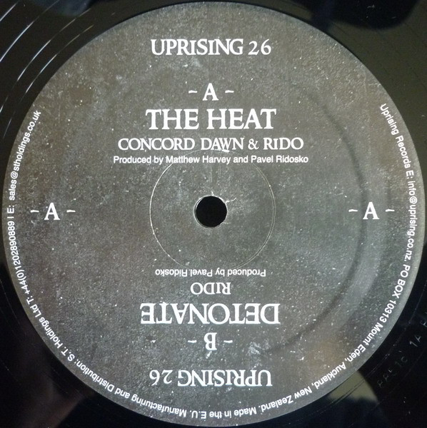 Concord Dawn - Heat / Detonate - Vinyl Record 12" image 1