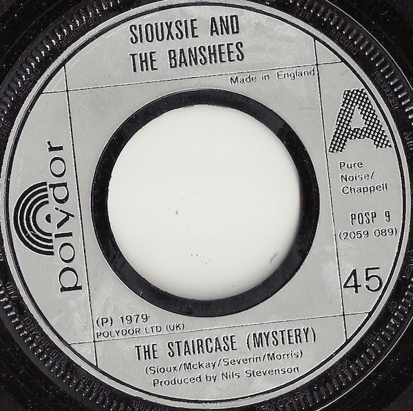 Siouxsie & The Bansh - Staircase (Mystery) - Used Vinyl Record 7" image 1