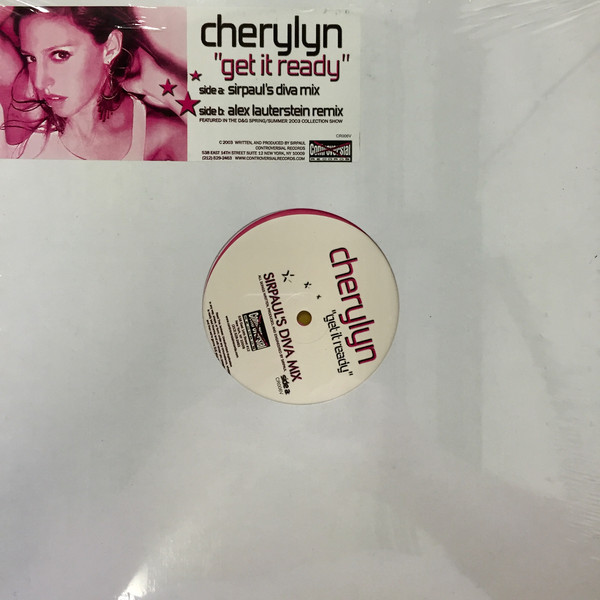 Cherylyn - Get It Ready - Used Vinyl Record 12" image 1