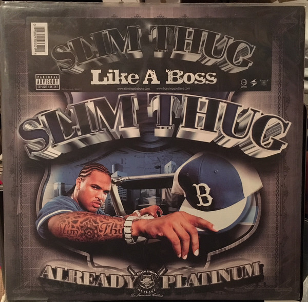 Slim Thug - Like A Boss - Vinyl Record 12" image 1