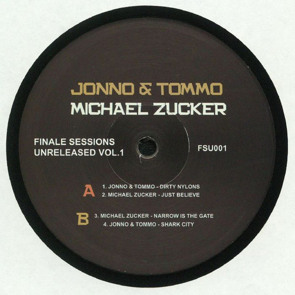 Jonno & Tommo - Finale Sessions Unreleased Vol.1 - Vinyl Record 12" image 1