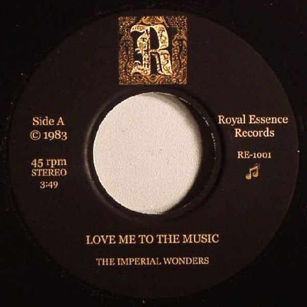Imperial Wonders - Love Me To The Music - Vinyl Record 7" image 1