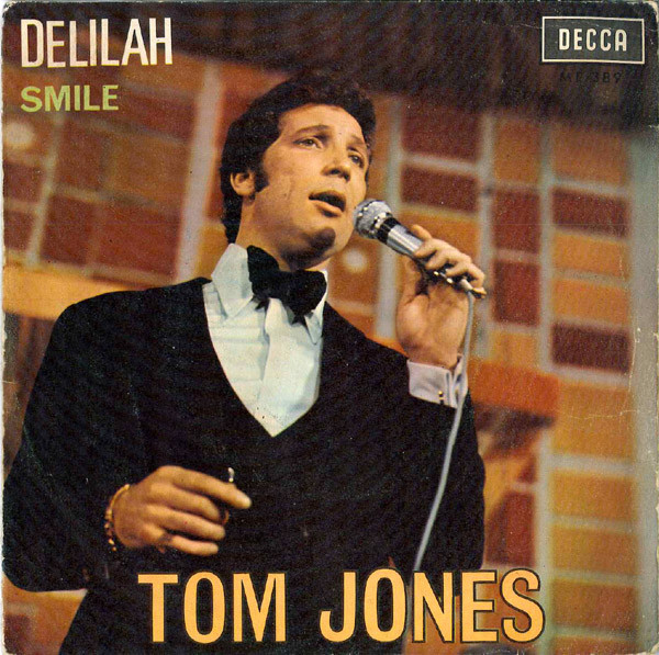 Tom Jones - Delilah - Used Vinyl Record 7" image 1