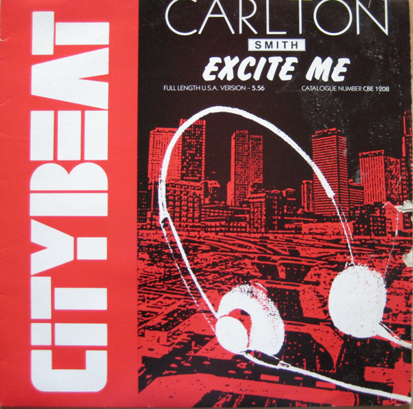 Carlton Smith - Excite Me - Used Vinyl Record 12" image 1