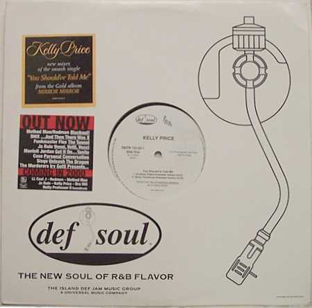 Kelly Price - You Should've Told Me - Used Vinyl Record 12" image 1