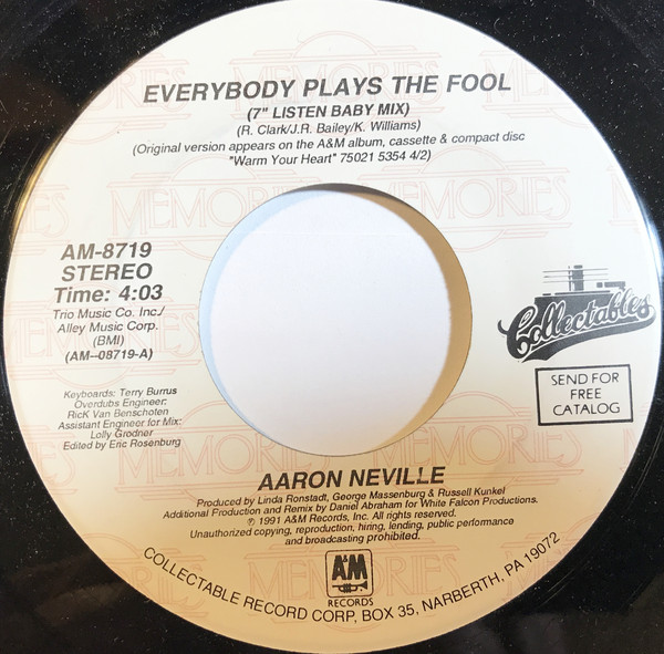 Everybody Plays The Fool