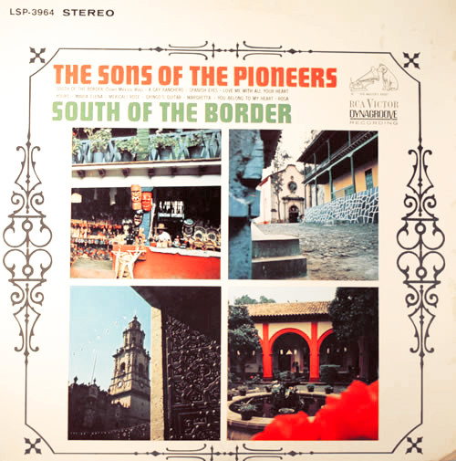 Sons Of The Pioneers - South Of The Border - Used Vinyl Record image 1