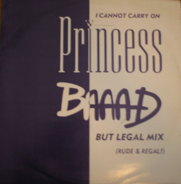 Princess - I Cannot Carry On - Used Vinyl Record 12" image 1