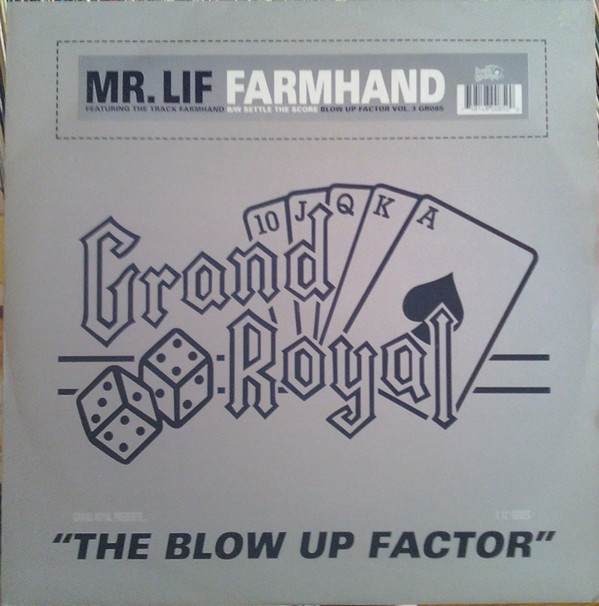 Mr. Lif - Farmhand - Used Vinyl Record 12" image 1