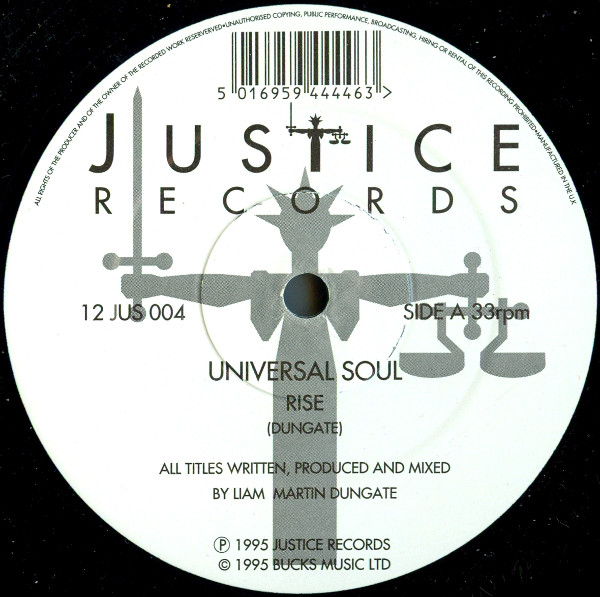 Universal Soul - Rise / Great Spirit, White Light / Twin - Used Vinyl image 1