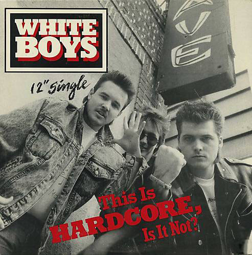 White Boys - This Is Hardcore, Is It Not? - Used Vinyl Record 12" image 1