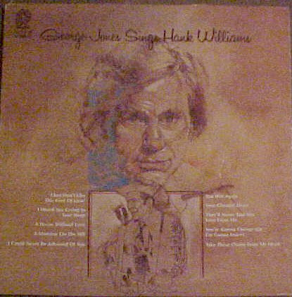 George Jones - Sings Hank Williams - Used Vinyl Record image 1