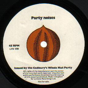 Unknown Artist - Party Noises (Whole Nut Party) - Used Vinyl Record Flex image 1