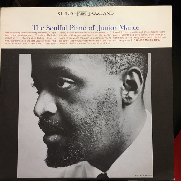 The Soulful Piano Of Junior Mance