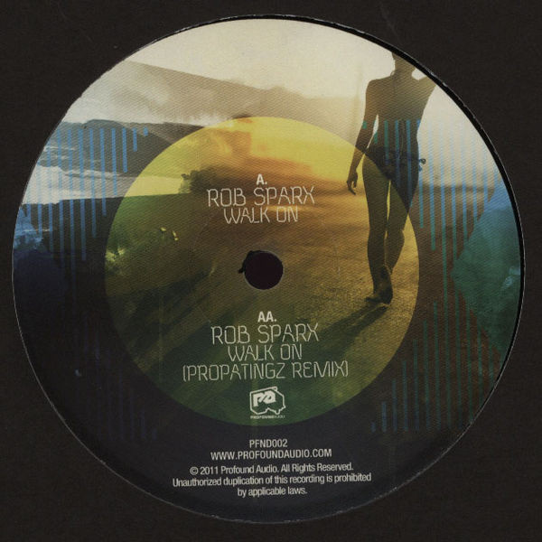 Rob Sparx - Walk On - Vinyl Record 12" image 1