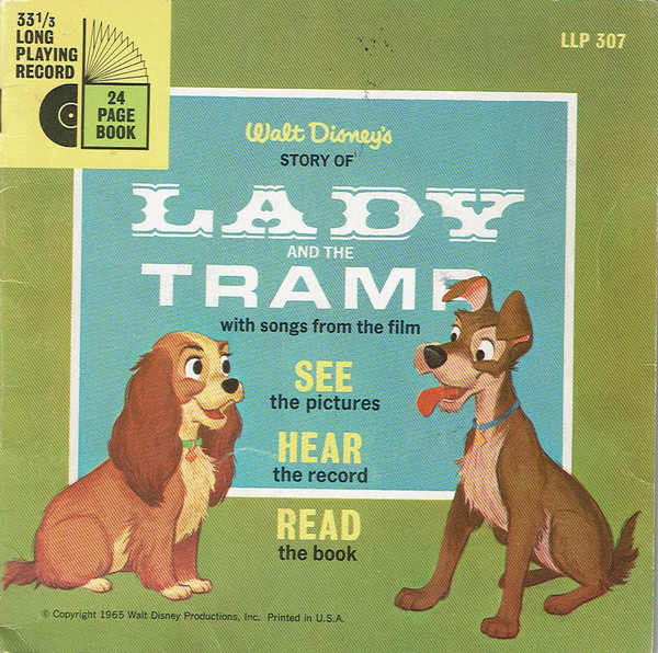 Unknown Artist - Walt Disney's Story Of Lady And The Tramp - Used Vin image 1