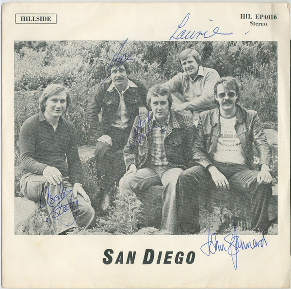San Diego - A Love Song - Used Vinyl Record 7" image 1