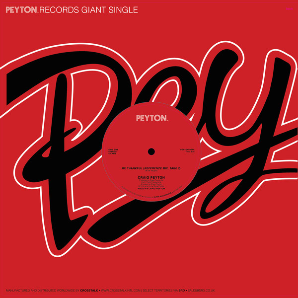 Craig Peyton - Be Thankful - Vinyl Record 12" image 1